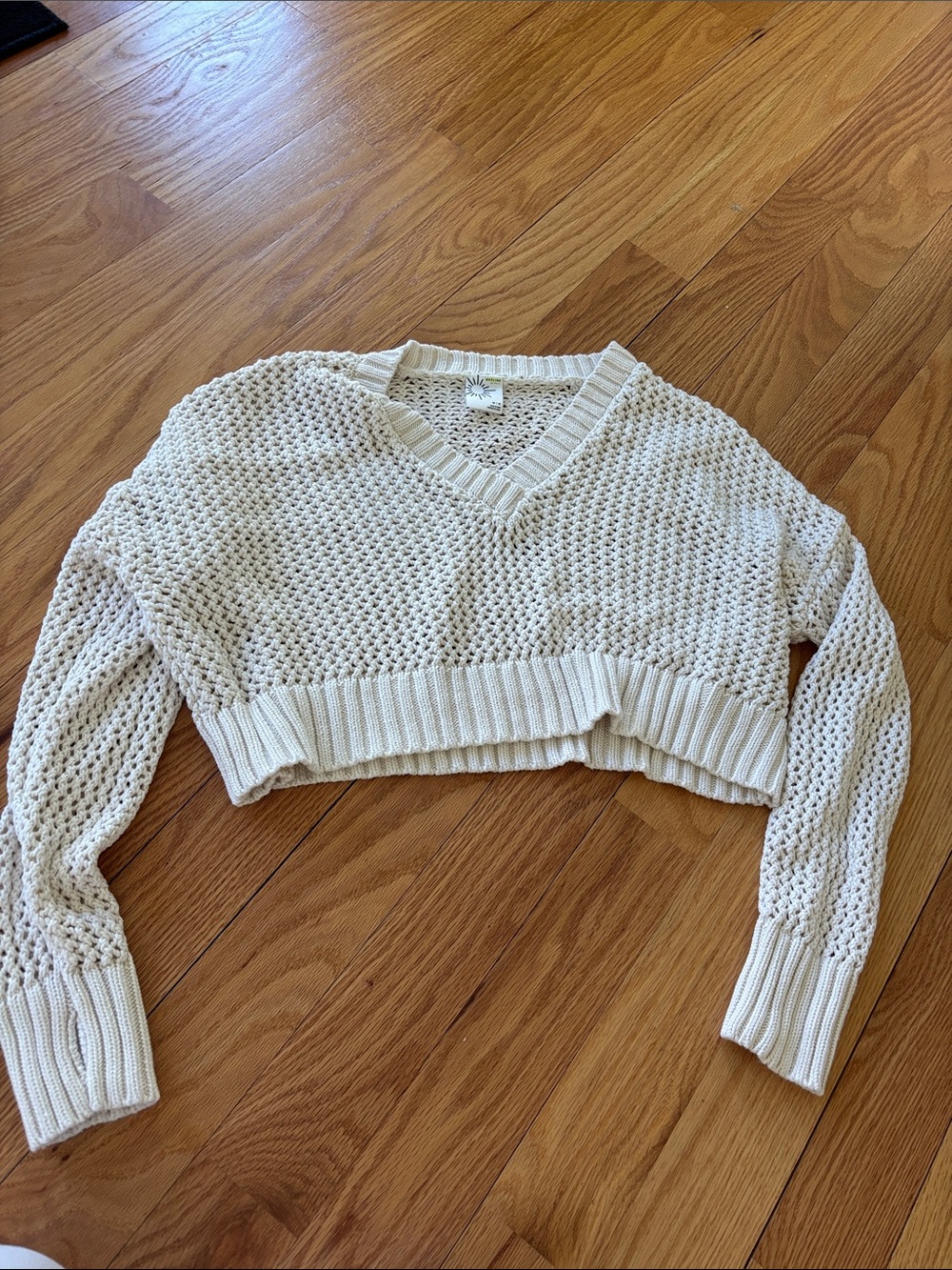 Crochet aerie beach summer top